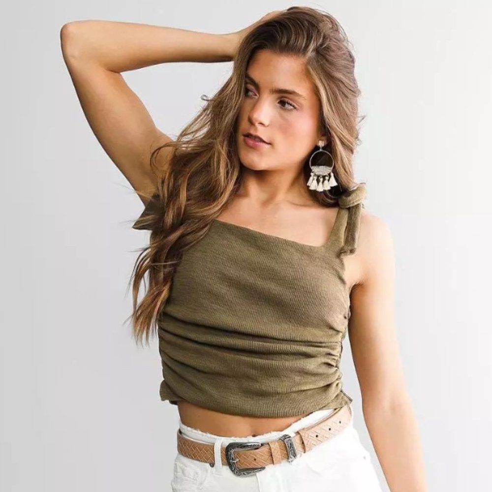 Free People Boulevard Tank Top in Oregano Size XS NWT